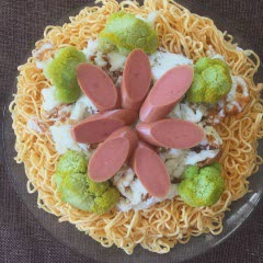 Cách làm Bánh sinh nhật mì gói 