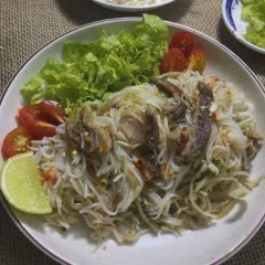 Cách làm Bún bò xào Sóc Trăng