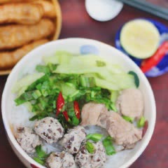 Cách làm bún mọc sườn