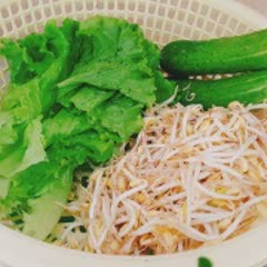 Cách làm Bún thịt ba rọi nướng