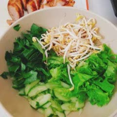Cách làm Bún thịt ba rọi nướng