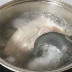Cách làm bún thịt luộc nước mắm
