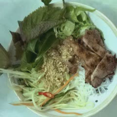Cách làm bún thịt nướng