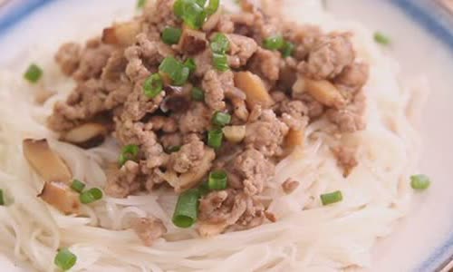 Cách làm bún trộn thịt bằm