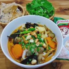 Cách Làm Mì Quảng Nấm Chay | Thơm Ngon Hấp Dẫn