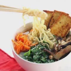 Cách làm mì rau củ nấm
