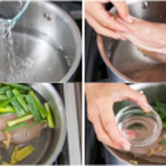 Cách làm mì trộn gà sốt miso mè