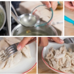 Cách làm mì trộn gà sốt miso mè