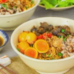 Cách Làm Mì Trộn Lòng Gà Trứng Non Topping Đầy Ụ Ăn Là Ghiền