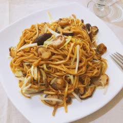 Cách làm Mì trộn tương chay