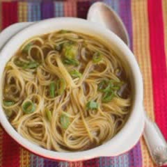 Cách làm Mì trứng nấu cải thìa