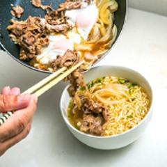 Cách làm mì udon thịt - Beef Udon