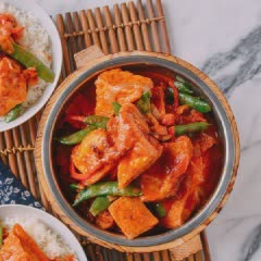 Cách làm Cà ri đỏ đậu hũ chay