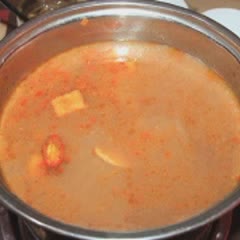 Cách làm Canh đầu cá bớp nấu ngót