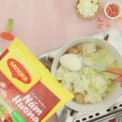 Cách Làm Canh Bắp cải Thịt Viên Ngon Đúng Điệu Bé Thích