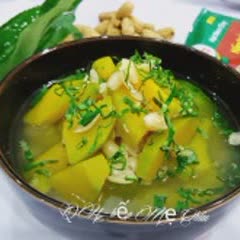 Cách Nấu Canh Bí Đỏ Hầm Đậu Phộng | Rất Bổ Dưỡng