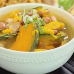 Cách làm Canh Bí Đỏ Nấu Giò Sống ngon miệng bữa ăn gia đình