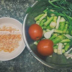 Cách làm canh bồng khoai tôm khô