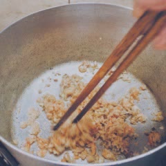 Cách làm canh bồng khoai tôm khô