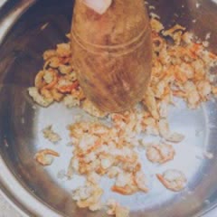 Cách làm canh bồng khoai tôm khô