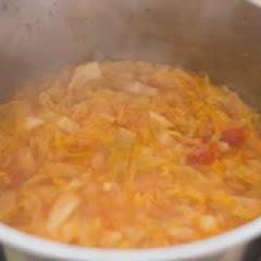 Cách làm Canh cà chua bắp cải