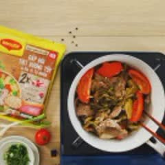 Cách nấu canh cải chua thịt bò đơn giản, dậy vị