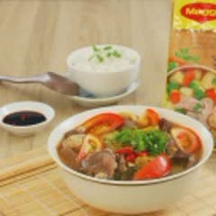Cách nấu canh cải chua thịt bò đơn giản, dậy vị