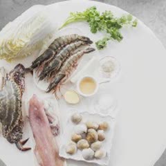 Cách làm canh cải thảo hải sản
