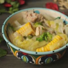 Cách làm Canh Cải Thảo Nấu Sườn bắp Mỹ thơm ngon bổ dưỡng