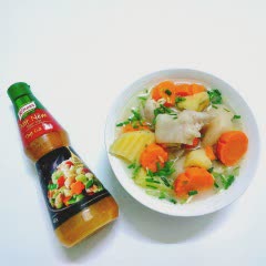 Cách Làm Chân Giò Hầm Rau Củ Ngọt Mát Cho Gia Đình