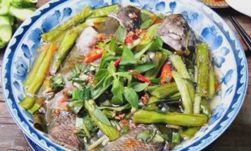 Cách làm canh chua cá rô đồng nấu lá giang