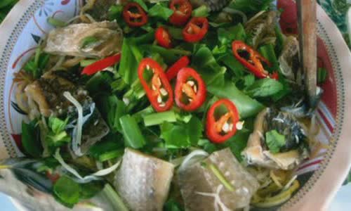 Cách làm canh chua khô cá lóc