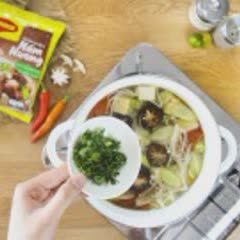 Cách nấu Canh chua nấm chay thanh nhẹ