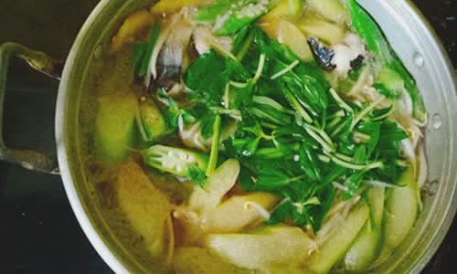 Cách làm Canh chua nấu cá bông lau