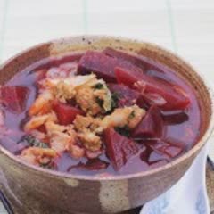 Cách làm Canh Củ Dền thịt băm thơm ngon, dinh dưỡng cho bé