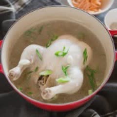 Cách làm Canh gà hầm nhân sâm ngon bổ
