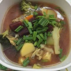 Cách Làm Canh Gà Nấu Rau Củ