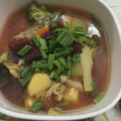 Cách Làm Canh Gà Nấu Rau Củ