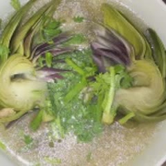 Cách làm canh Hoa Atiso | Xương Heo, Cực Đơn Giản
