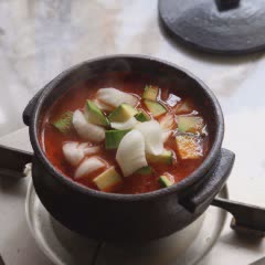 Cách làm canh khoai tây bí ngòi kiểu Hàn