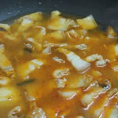 Cách Làm Canh Kim Chi Nấu Đậu Thịt Và Nấm Linh Chi