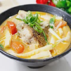 Cách làm canh măng chua nấu cá rô phi