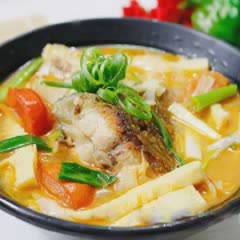 Cách làm canh măng chua nấu cá rô phi