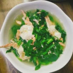 Cách làm Canh mồng tơi nấu ghẹ