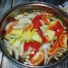 Cách làm canh mực nấu chua