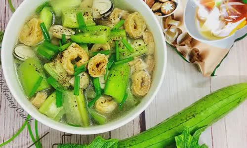 Cách Nấu Canh Mướp Hương Nấm Mì Căn | Thanh Mát