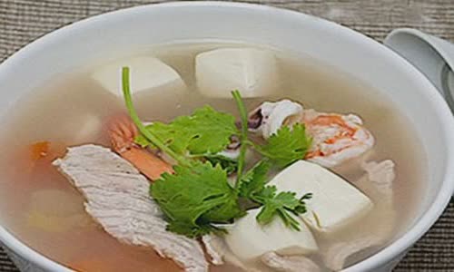 Cách làm canh rau đậu hủ