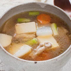 Cách làm Canh rau củ kiểu Nhật