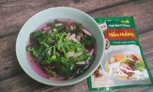 Cách Nấu Canh Rau Dền Nấm Linh Chi | Ăn Chay Ngon