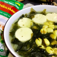 Cách Làm Canh Rong Biển Tàu Hũ Hạt Sen Đậm Đà